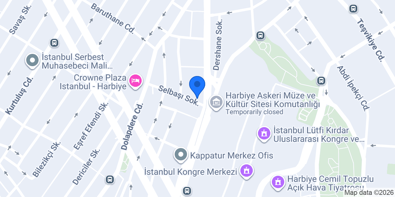 LUCIDA SPA ARTS HARBİYE konumu
