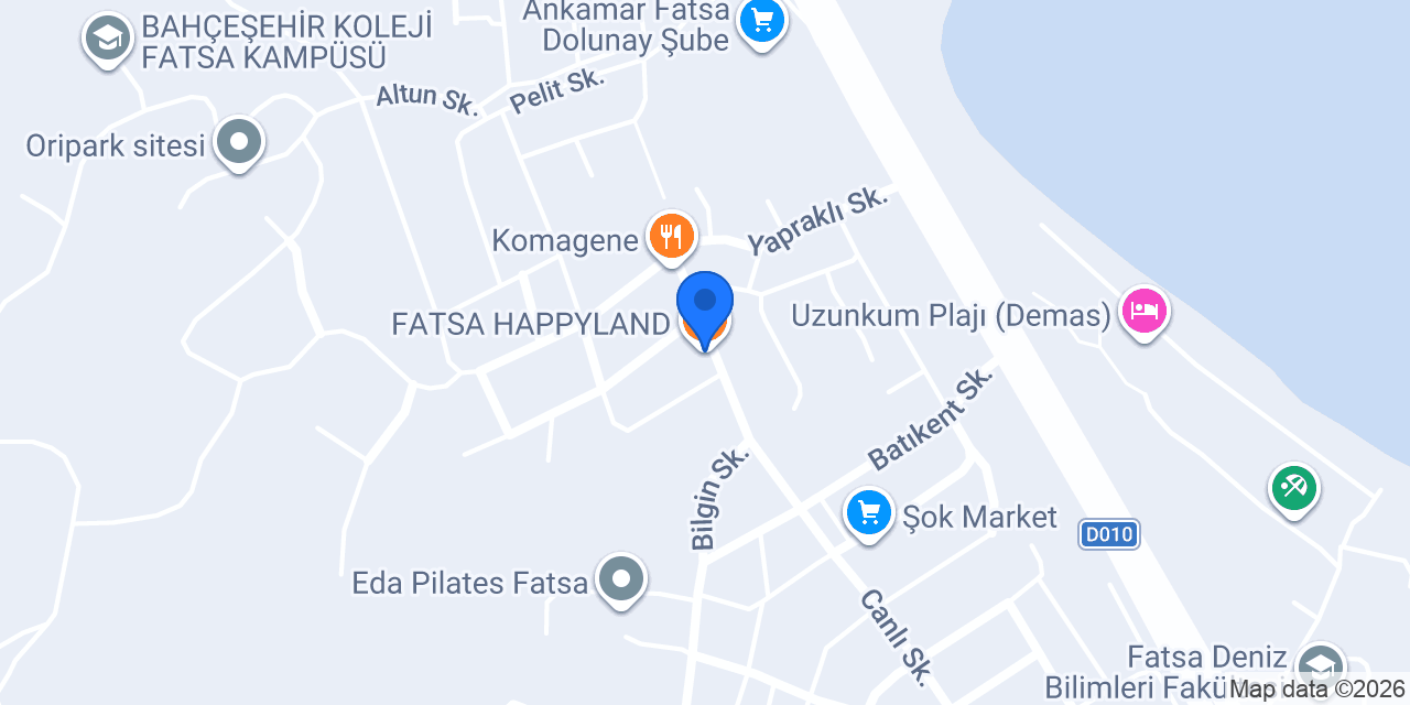 FATSA HAPPYLAND konumu