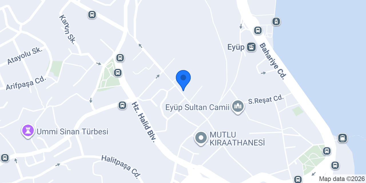 Halkbank Eyüpsultan Şubesi konumu