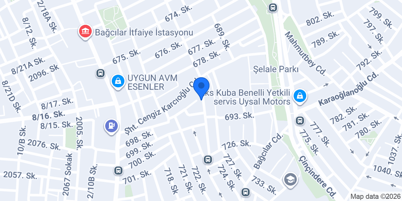 Ottoman Tesisat konumu