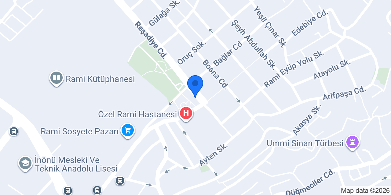 Eyüp 14 Nolu Asm konumu