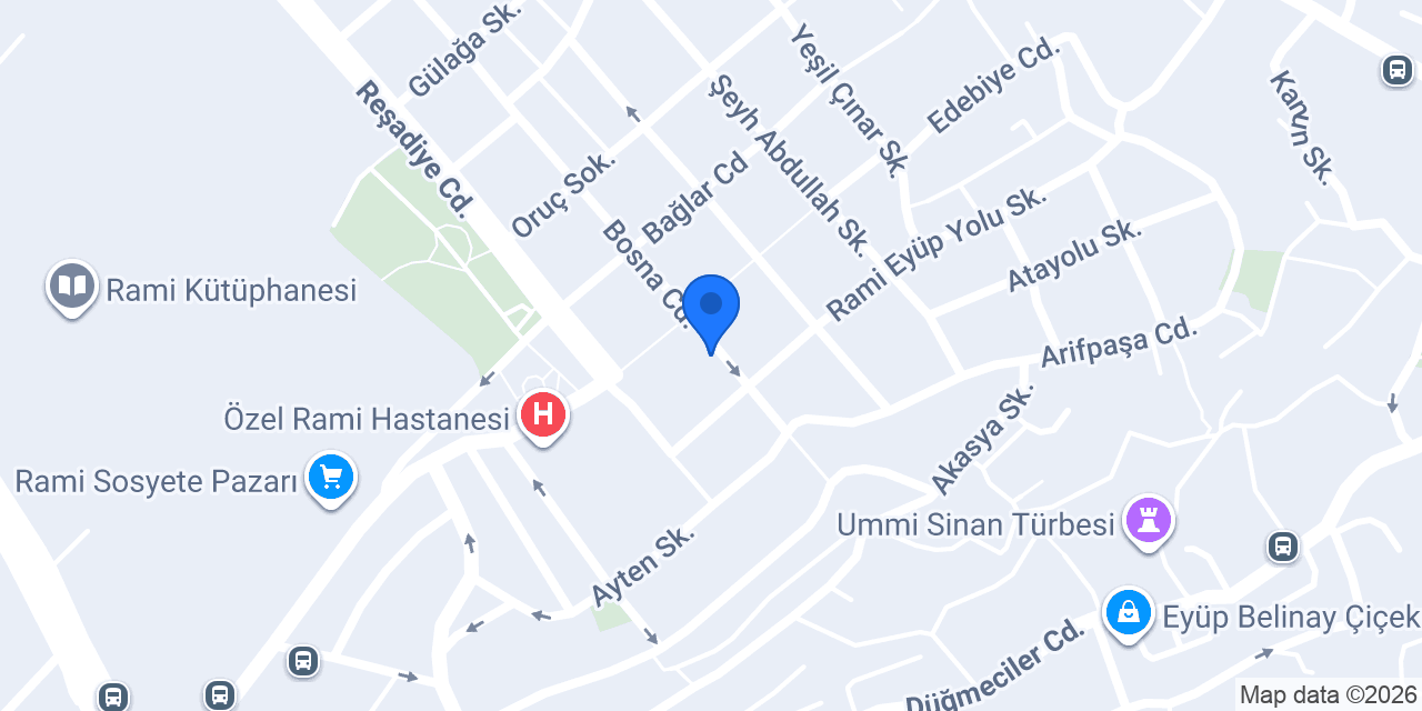 Ekşi Maya Pizzeria konumu