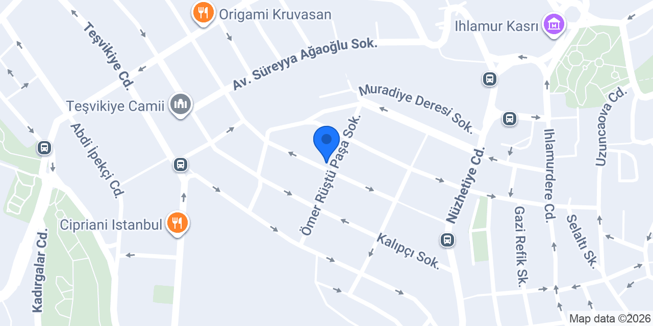 Teşvikiye Elektrikçi Tesisatçı konumu