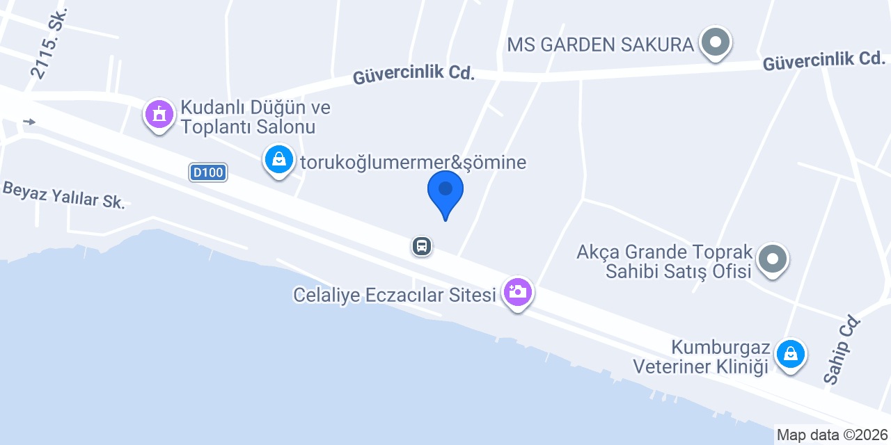 AKYÜZ MODÜLER YAPI konumu