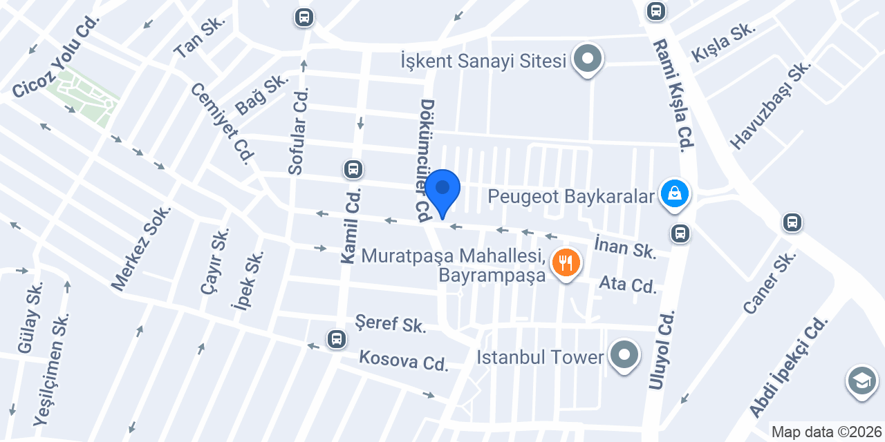 ÇAVDAROĞLU LASTİK konumu