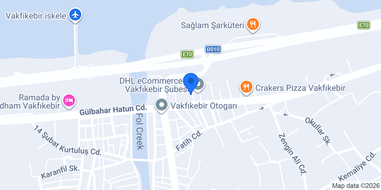 ATMACA Veteriner Kliniği konumu