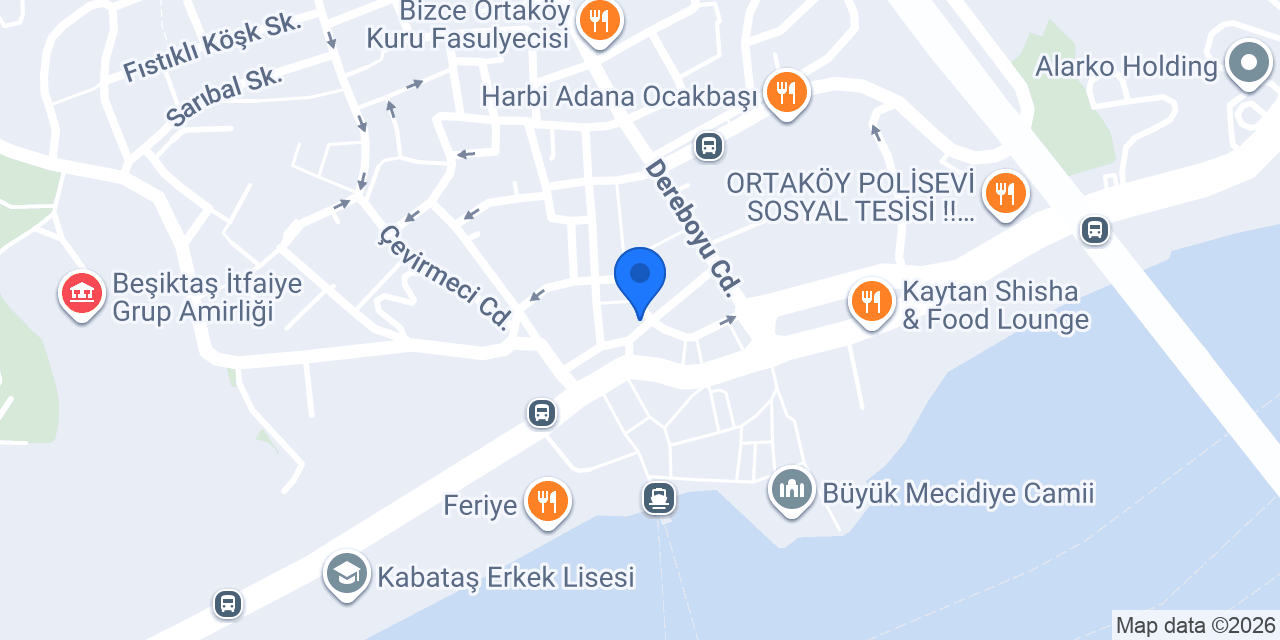 Pasaport Pizza Ortaköy konumu