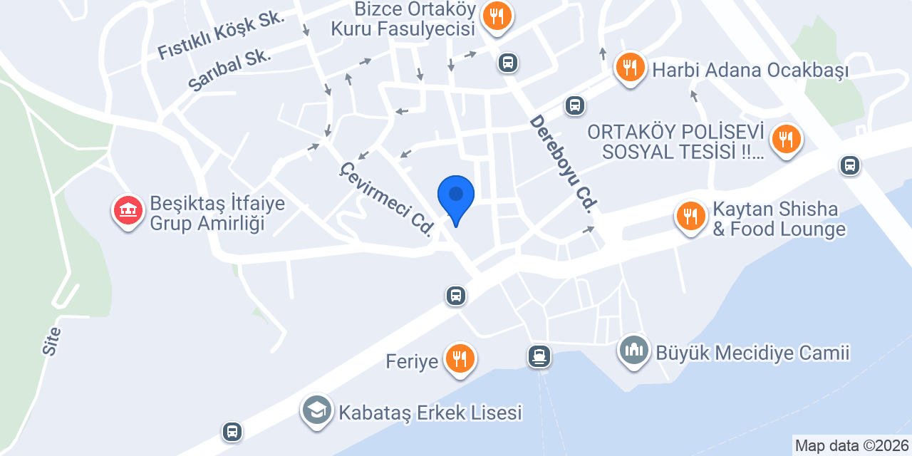 Flex Ortaköy konumu