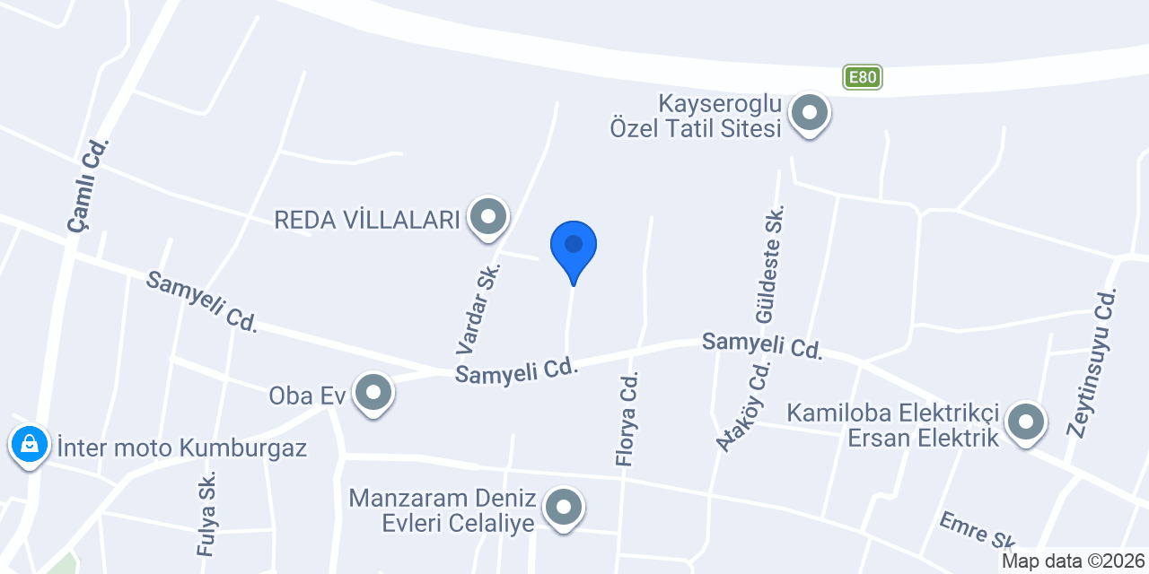 Şifa Bahçesi Aronya konumu