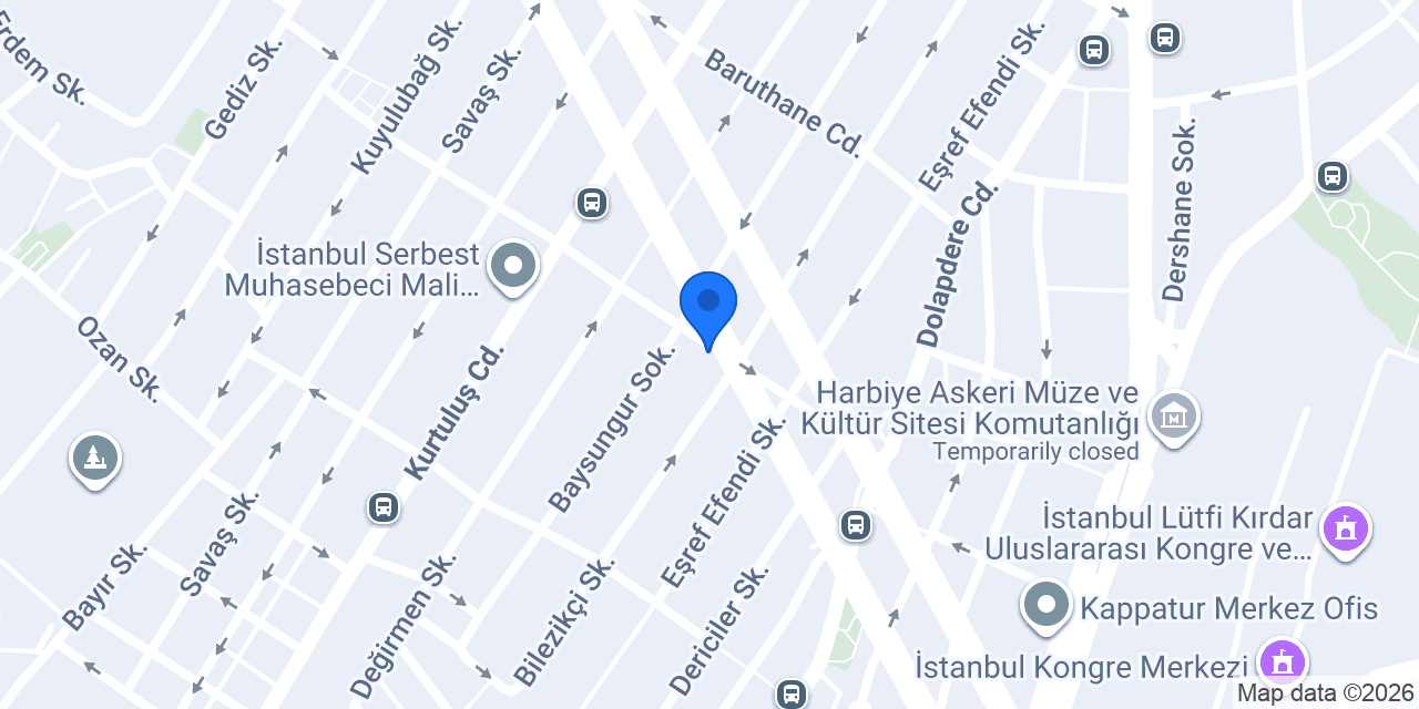 Şişli Ev Tadilat ve Dekorasyon konumu