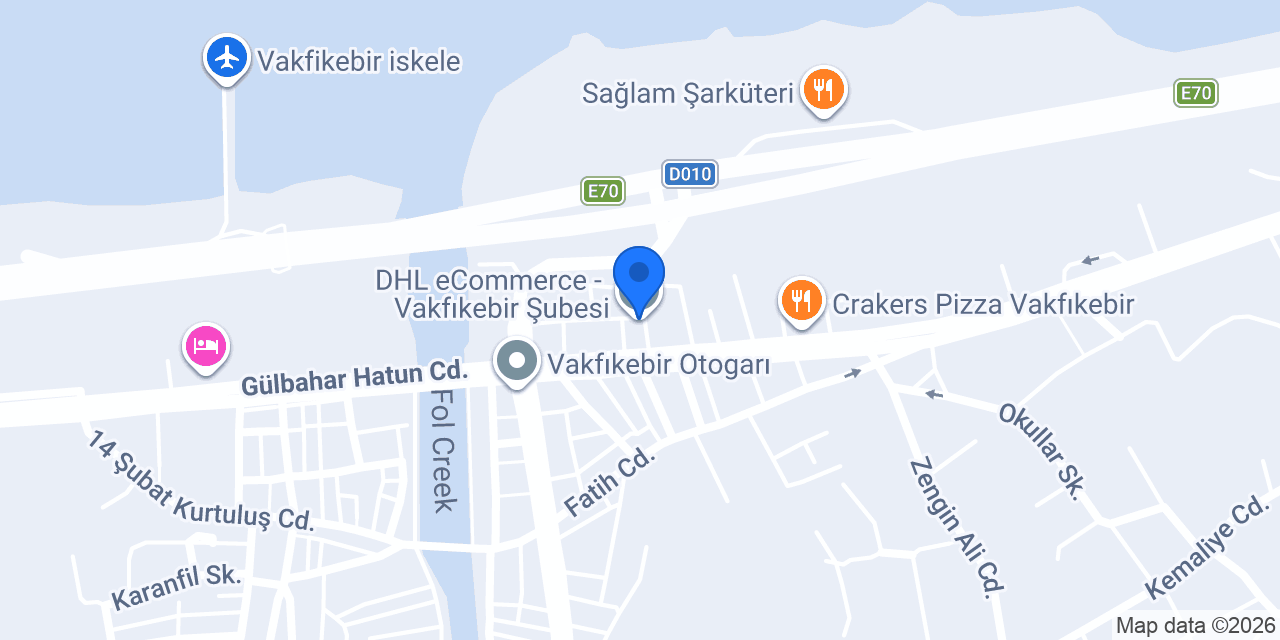 DHL eCommerce - Vakfıkebir Şubesi konumu