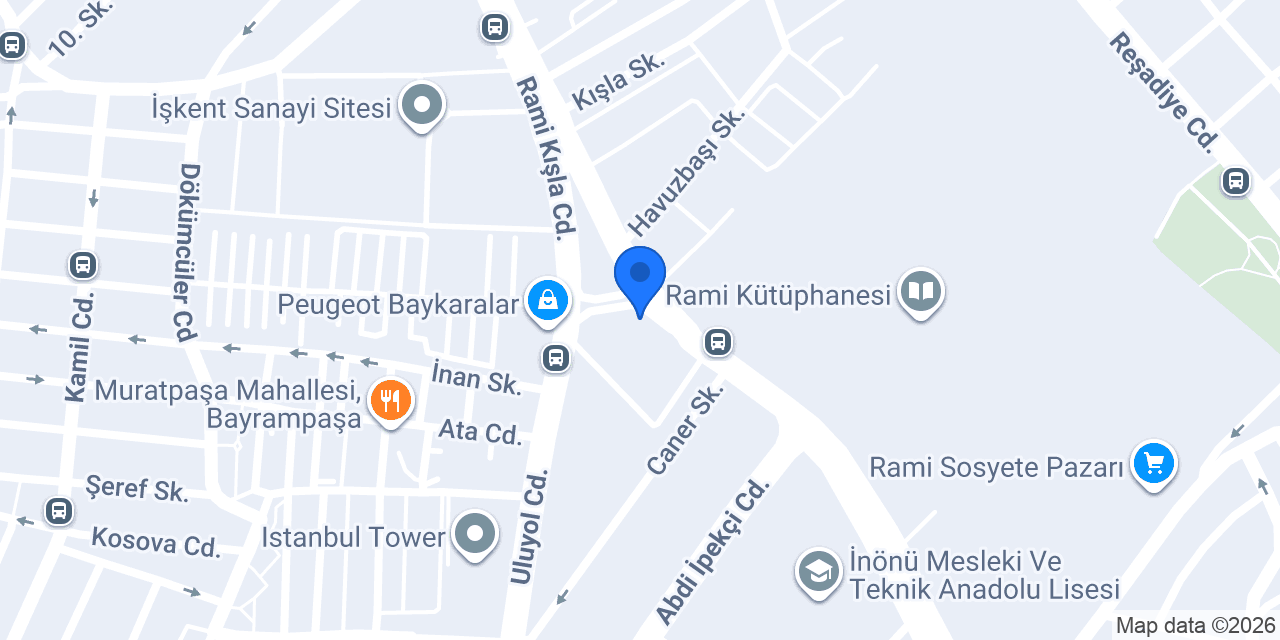 Rami Esnaf Lokantası konumu