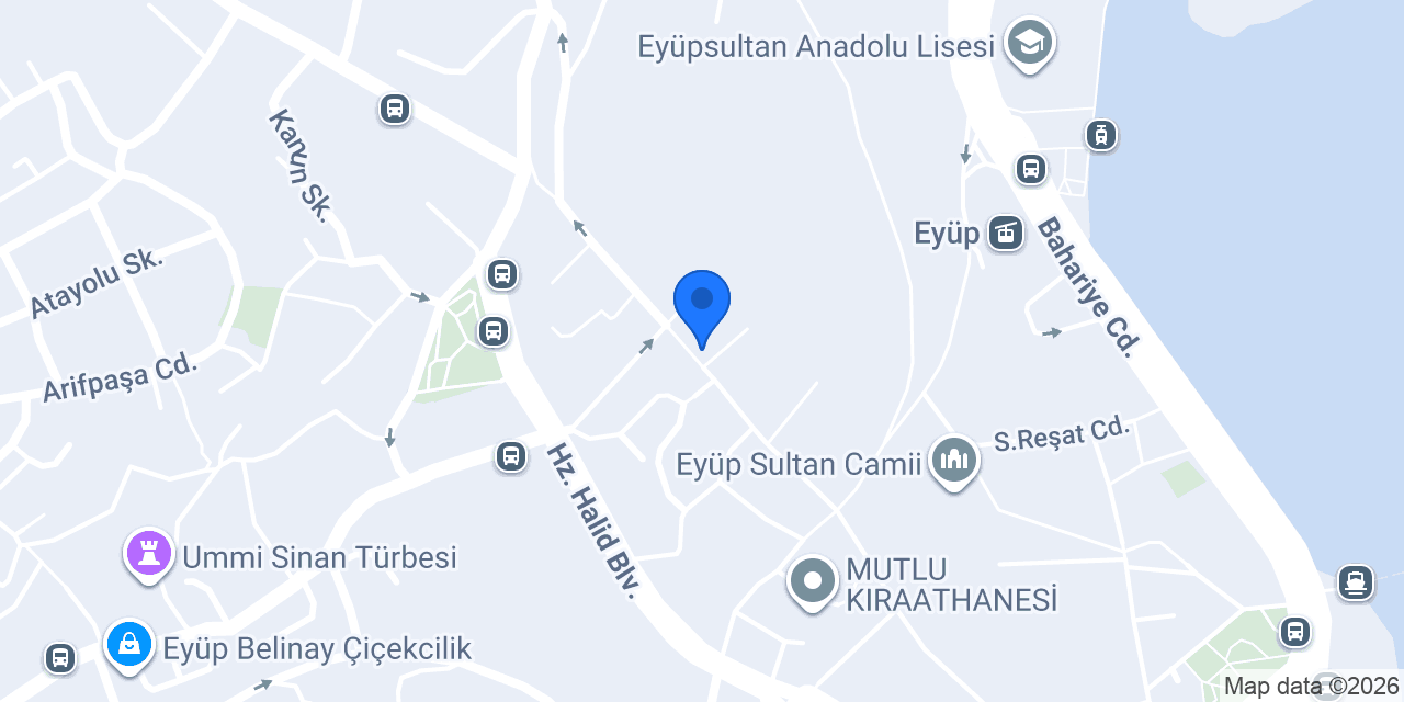 Eyüpsultan Sosyal Hizmet Merkezi konumu
