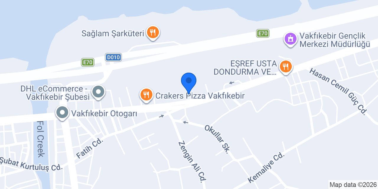 Sürat Kargo Vakfıkebir Şube konumu