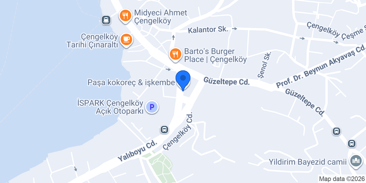 TEB Çengelköy Şubesi konumu