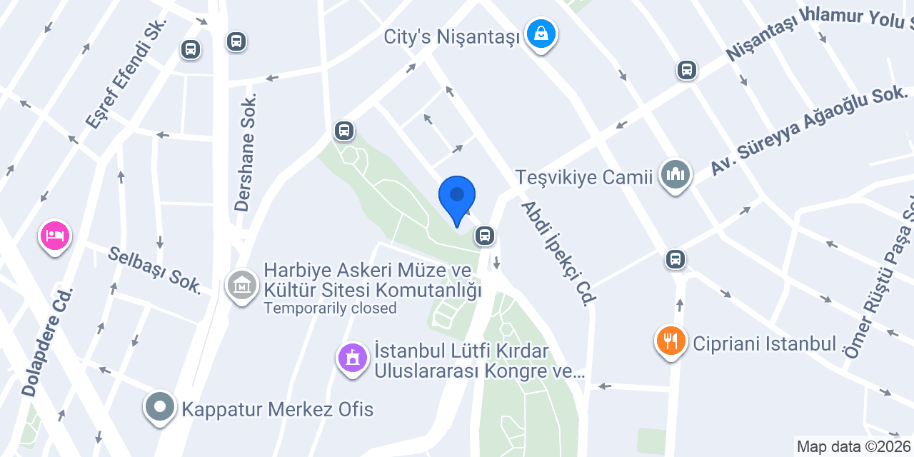 Koleksiyon Park Maçka konumu