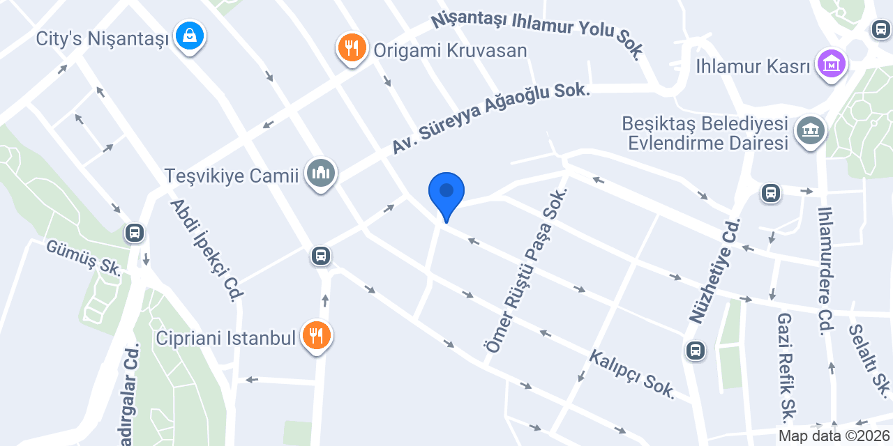 Menta Nişantaşı konumu