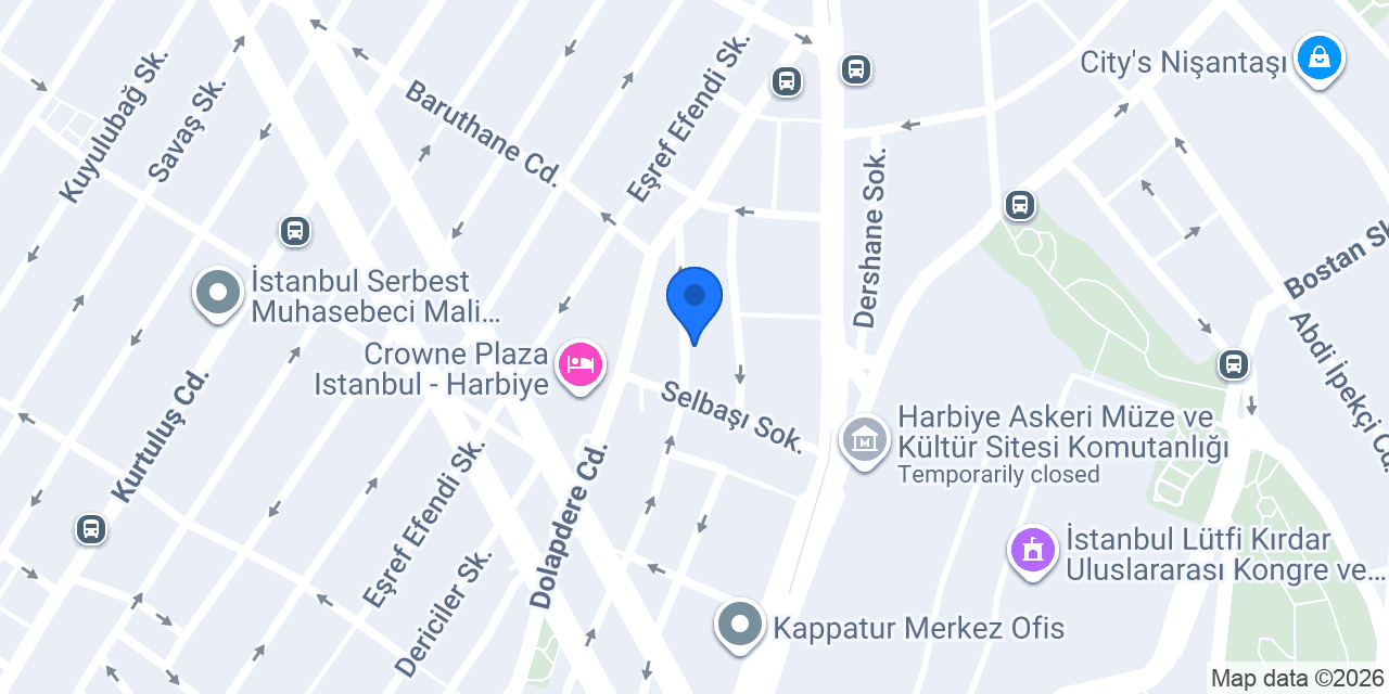 Harbiye Veteriner Kliniği konumu
