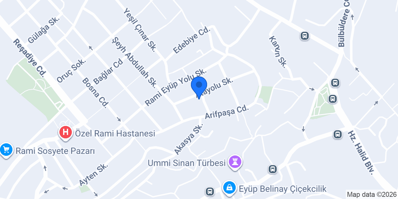 Bereket Gıda konumu