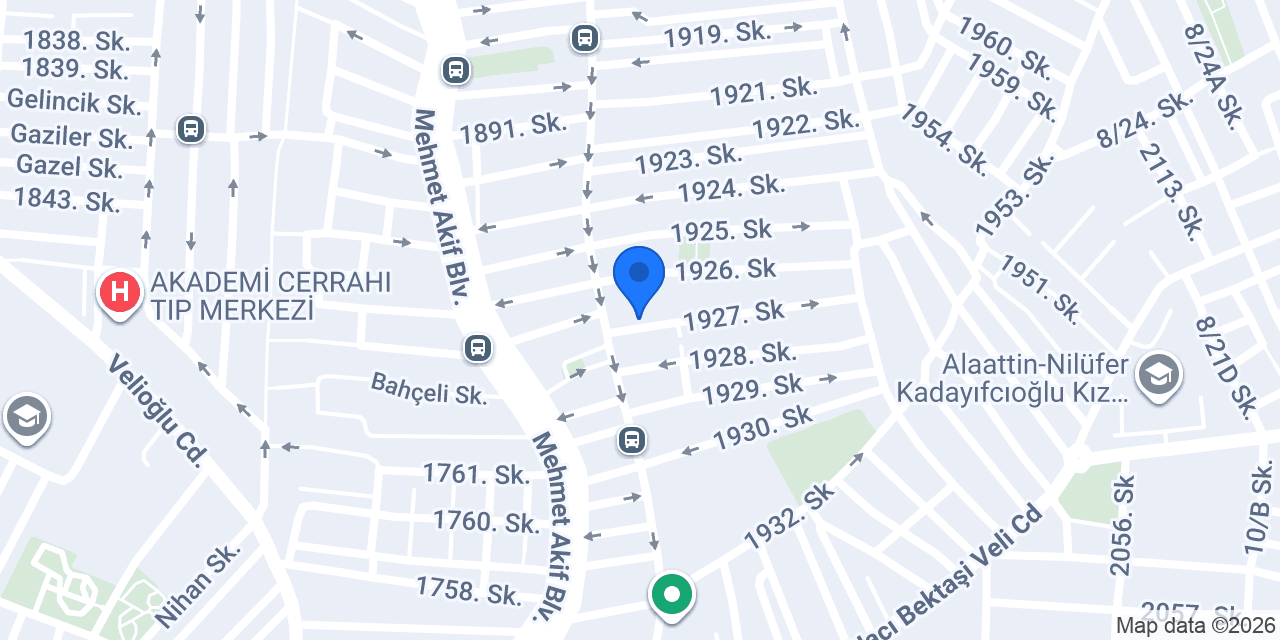 salon bik konumu