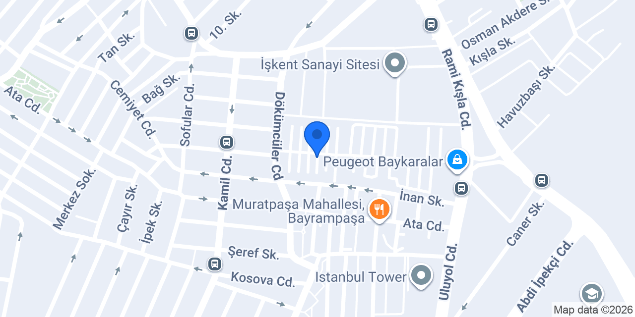 Ahşap Sandık konumu