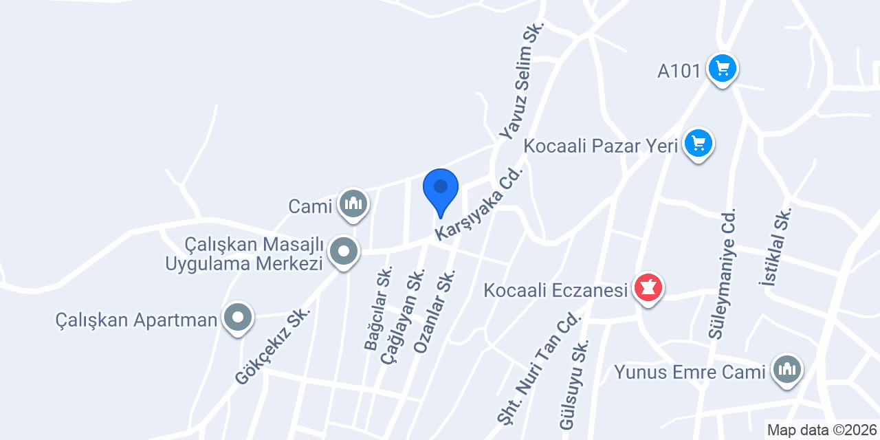 Nur Ekmek Fırını konumu