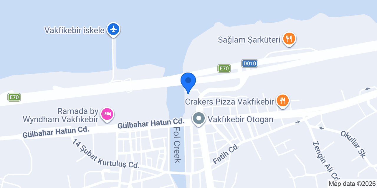 Ali Osman Ulusoy - Vakfıkebir Şubesi konumu