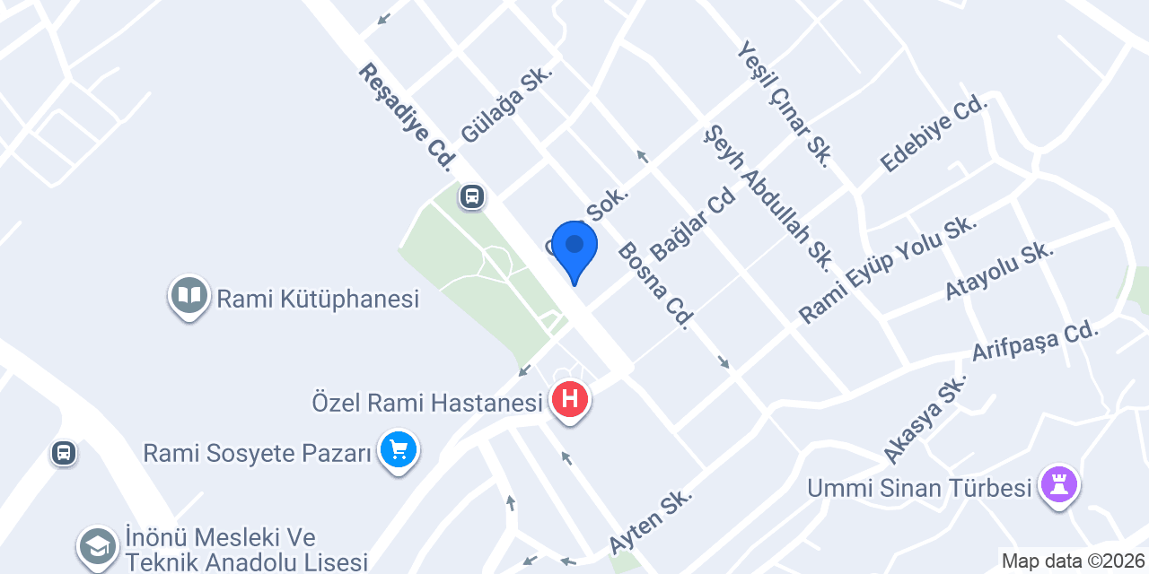 Oto Berk konumu
