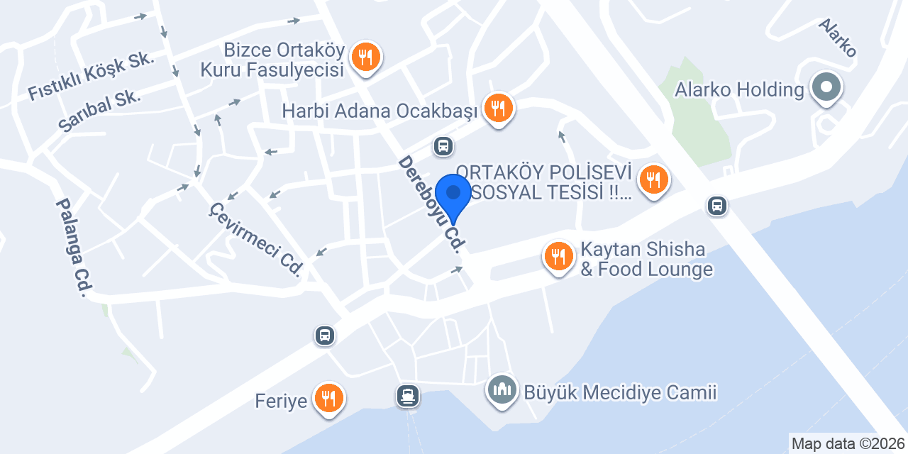 Crowne Plaza Istanbul - Ortakoy Bosphorus konumu