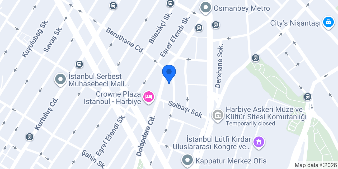 Yuke Lastik / Şişli konumu
