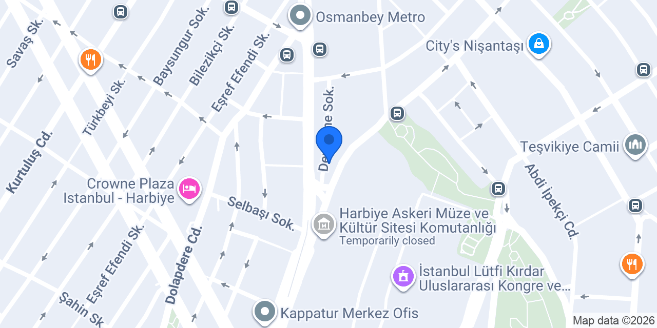 Erdoğan Hukuk Bürosu konumu