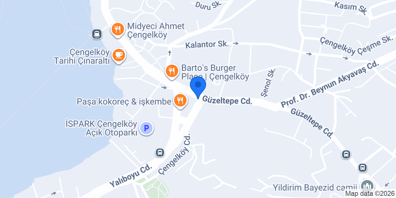 Teknik Anahtar ÇENGELKÖY ÇİLİNGİR konumu