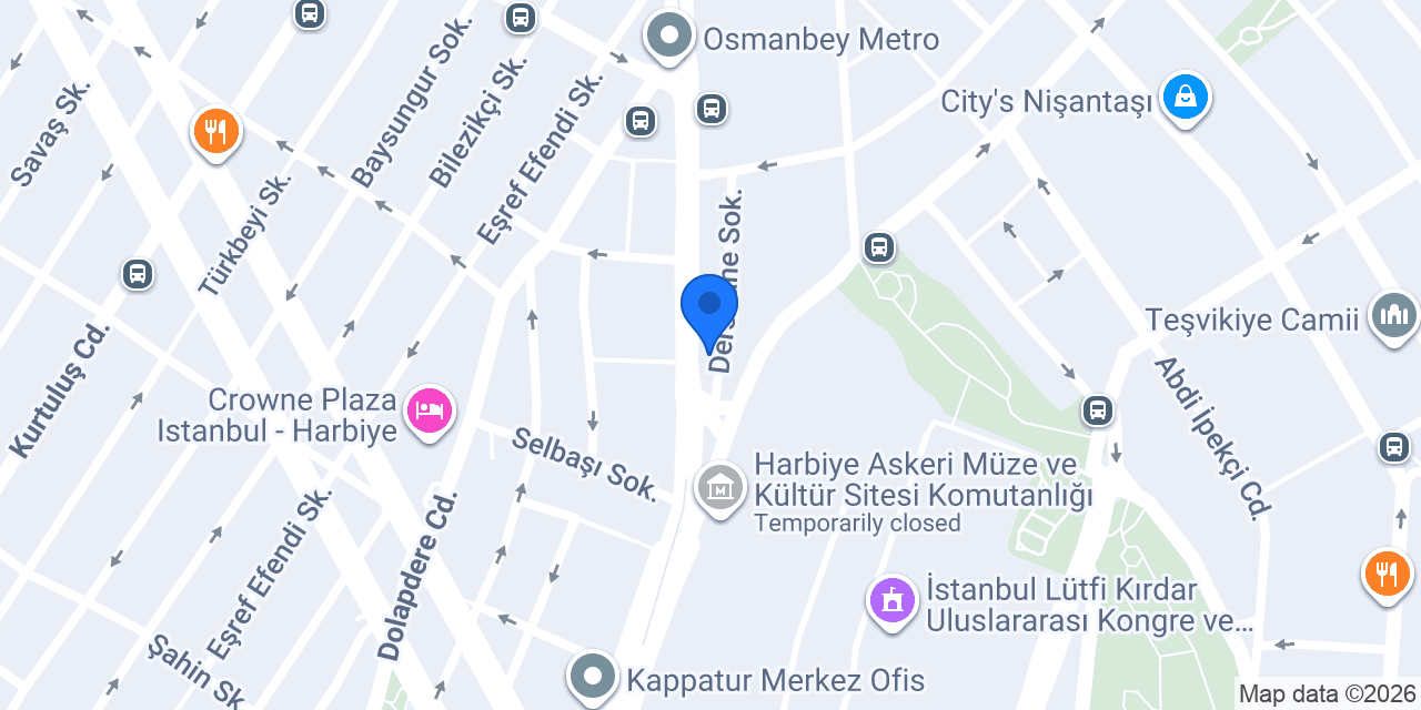 Turnatur Turizm HQ konumu