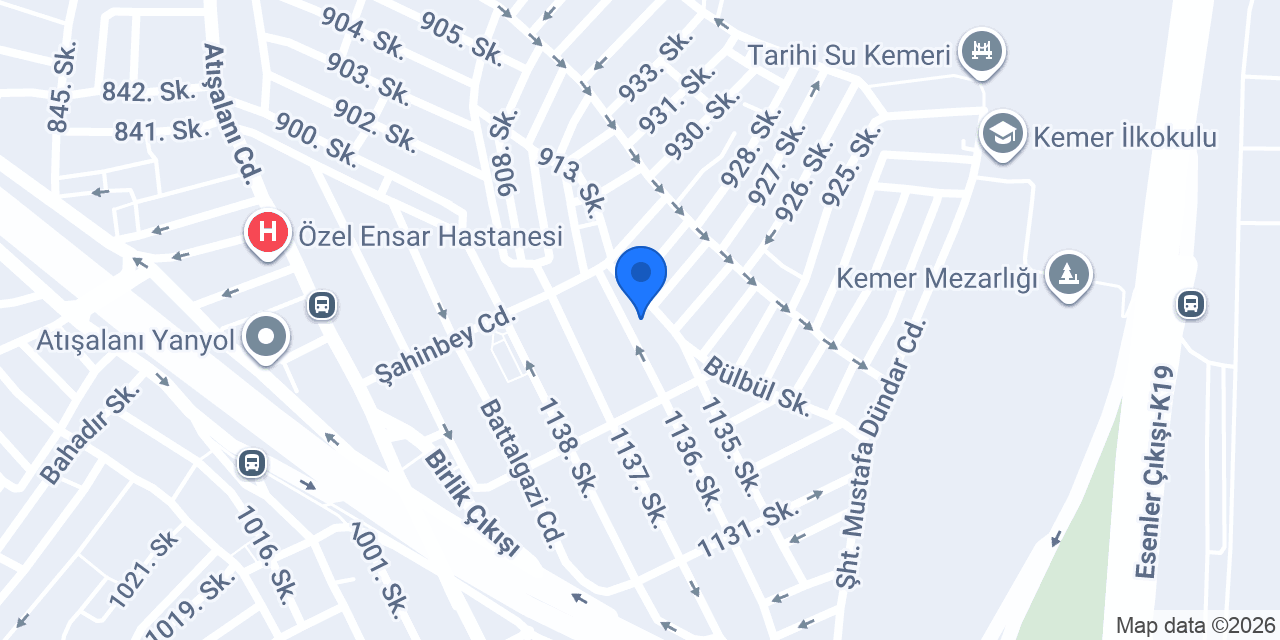 Çakır elektrik konumu