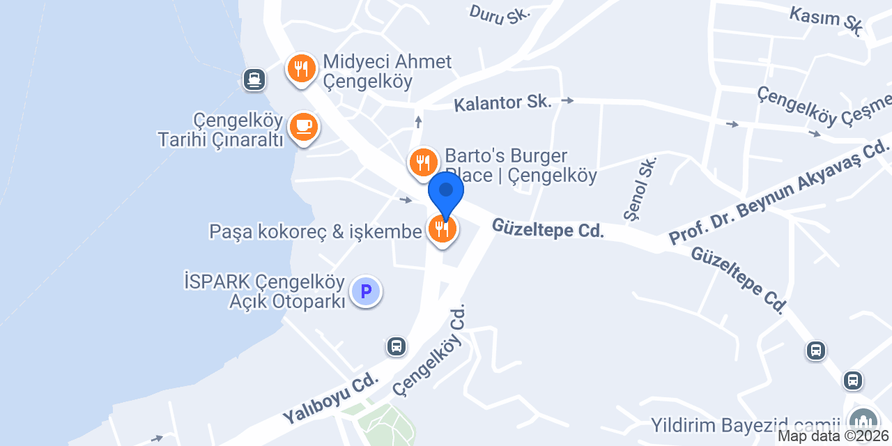 Çengelköy Börekçisi Çengelköy Şubesi konumu