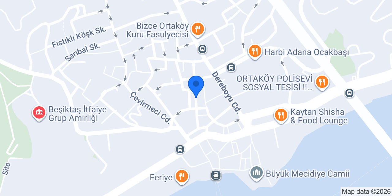 Ortaköy Tiny One konumu