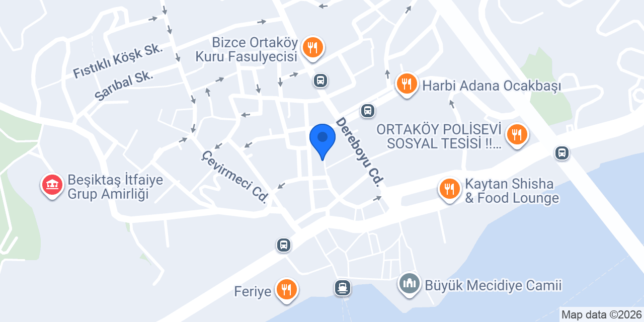 Per Noi Coffee Co. Ortakoy konumu