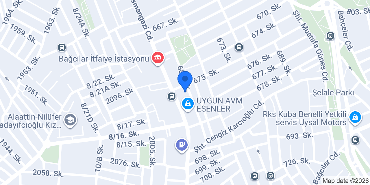 Okyanus tesisat konumu