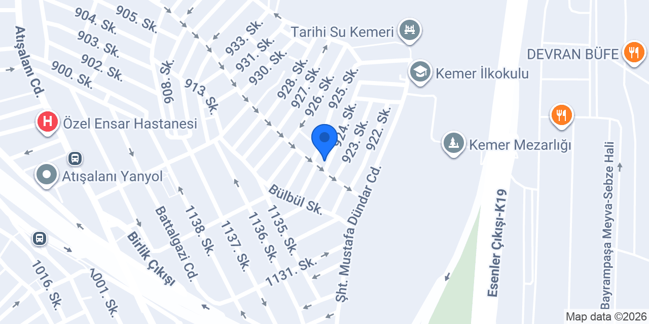 YNS AUTO Galeri konumu