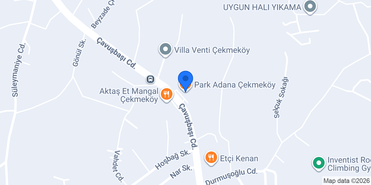 Park Adana Çekmeköy konumu