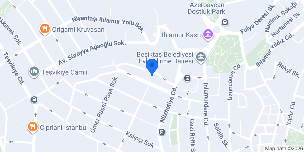 Beşiktaş dekor mutfak konumu