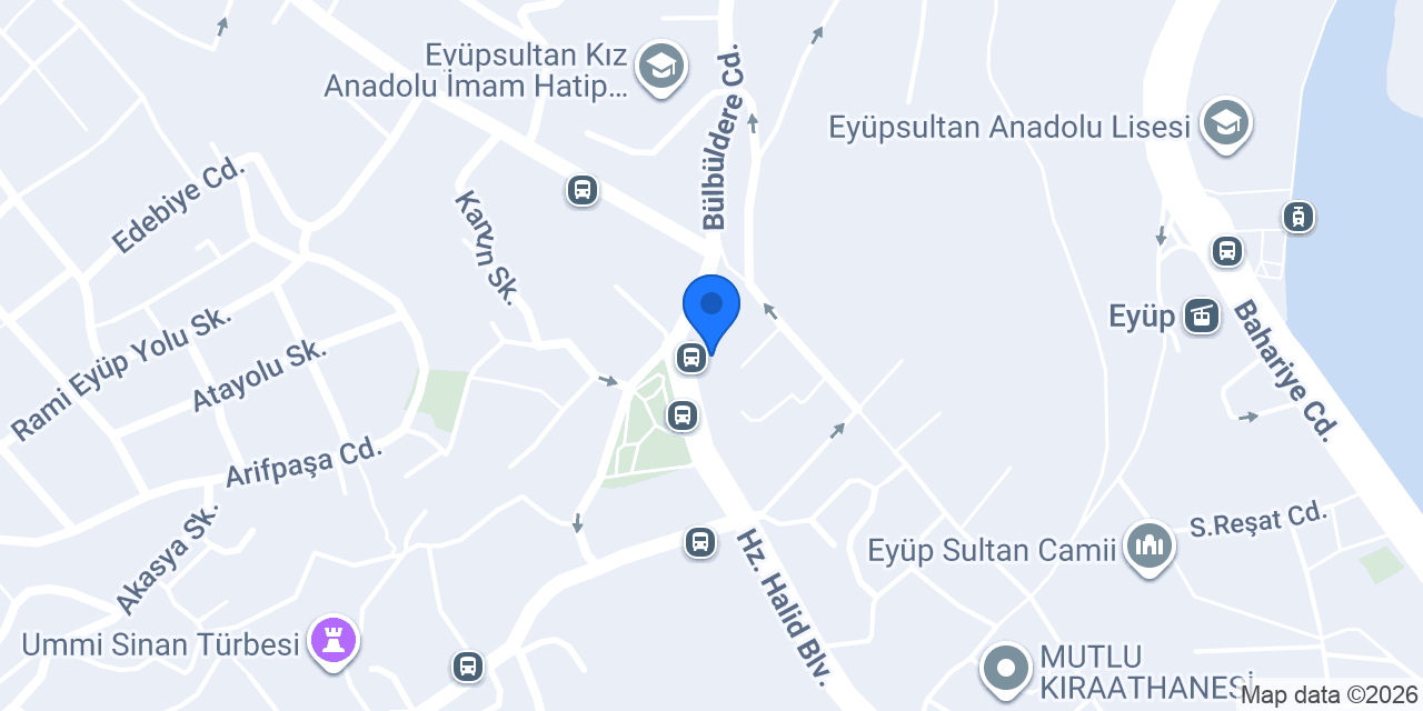 Erkan Kitap Eyüpsultan Şubesi konumu