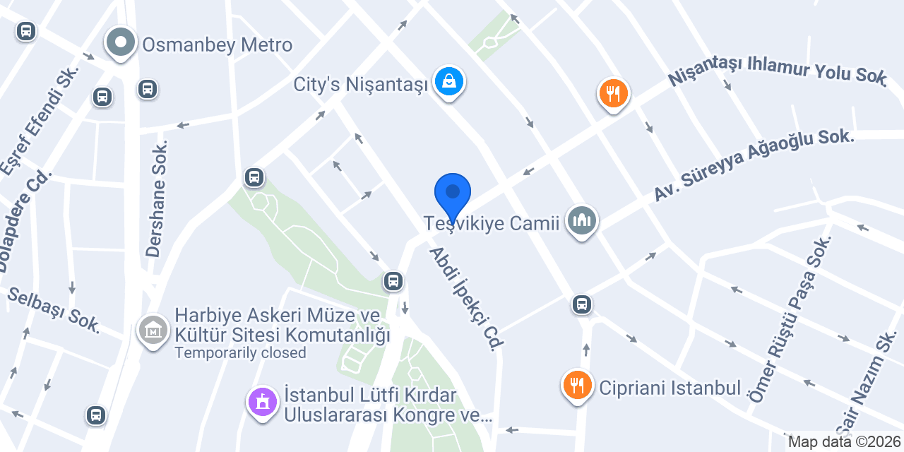 Aytül Ayke Studio konumu
