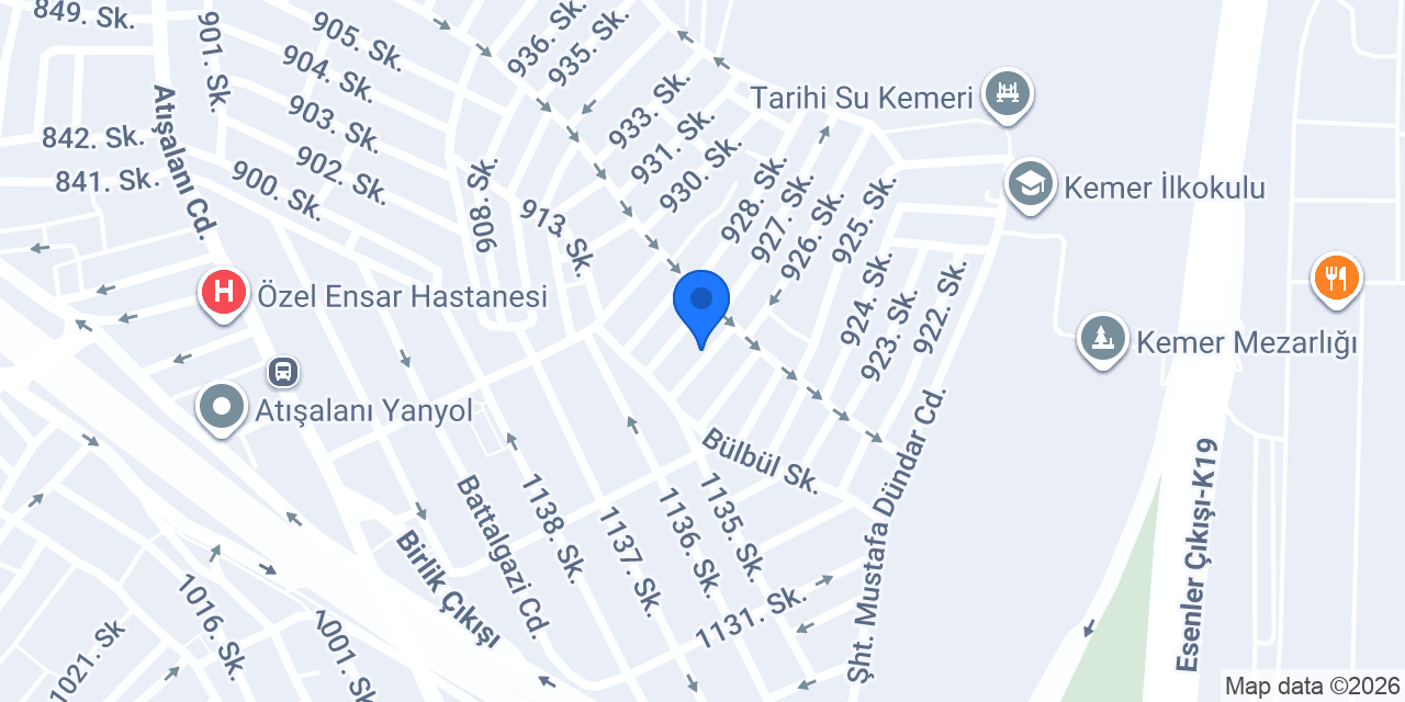 TMK ELEKTRİK konumu