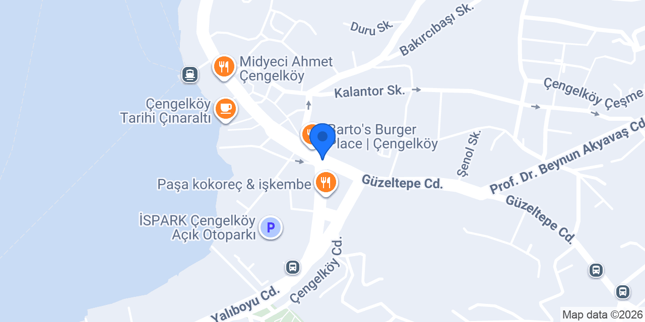 ÇENGELKÖY OTOPARK konumu