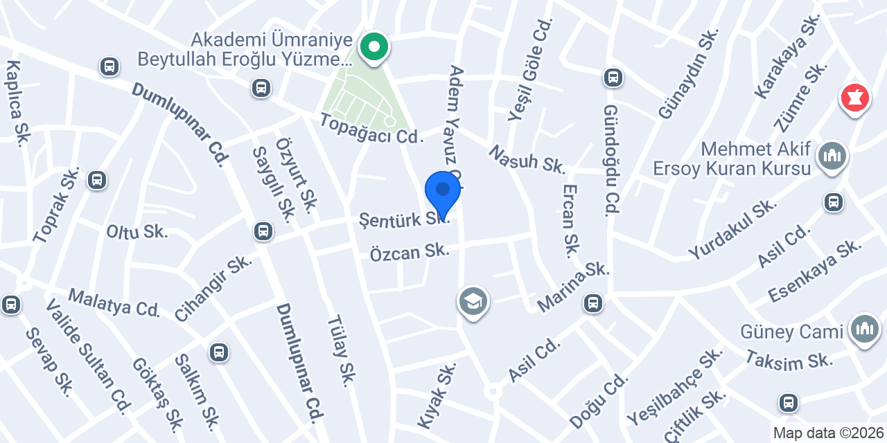 Aselya Bayan Kuaför konumu