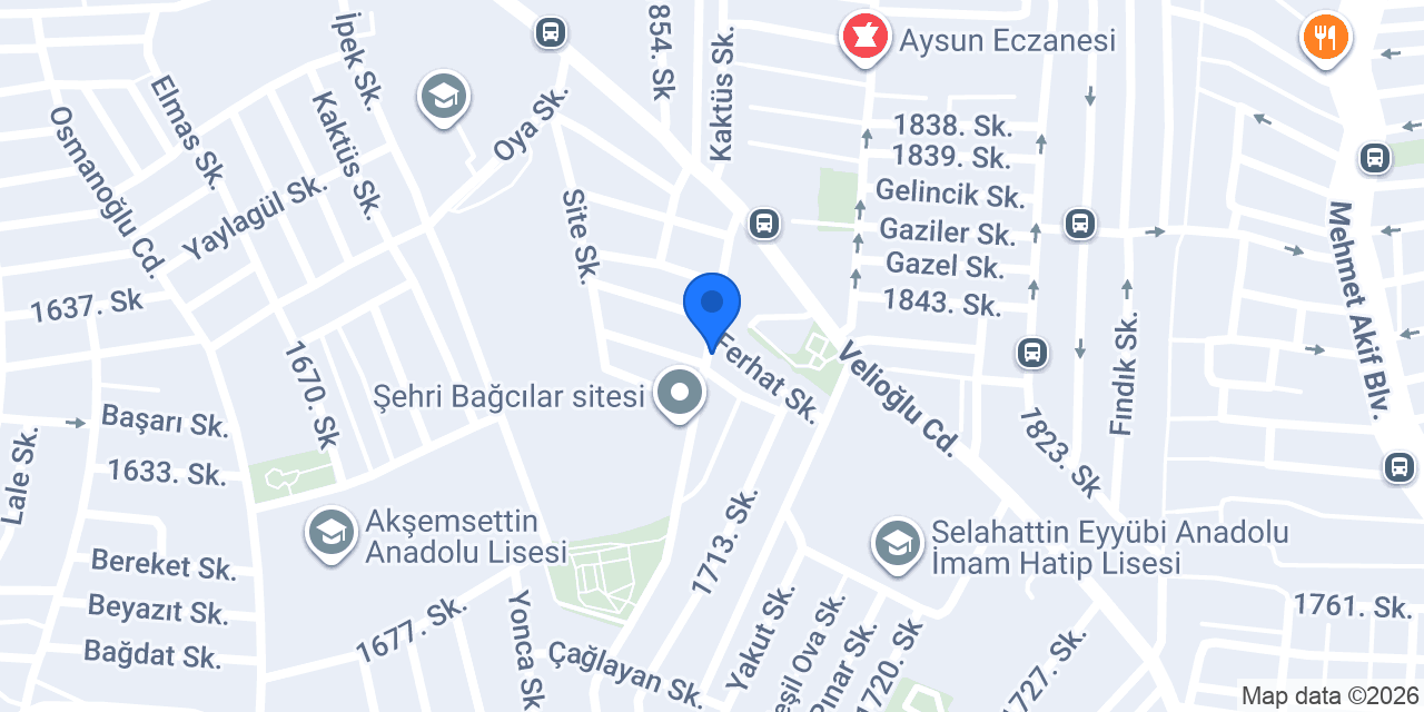 Şahin Elektirk konumu