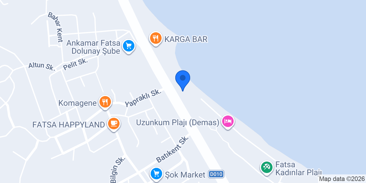 Fatsa yöresel kafe konumu