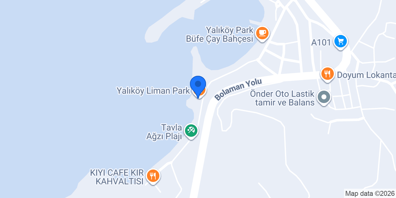 Yalıköy Liman Büfe konumu