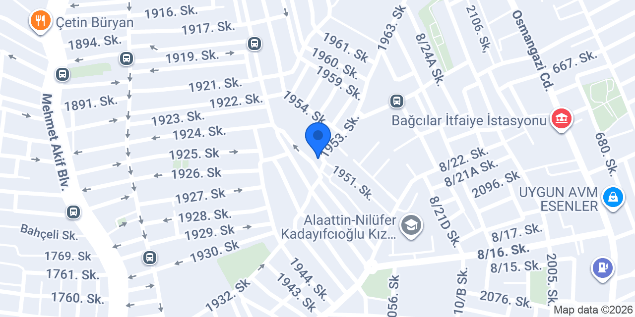 Tandır Evim konumu